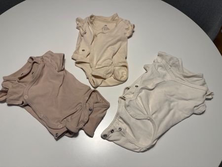 6er Set Baby Bodys H&M Wickelbody neutral wie neu