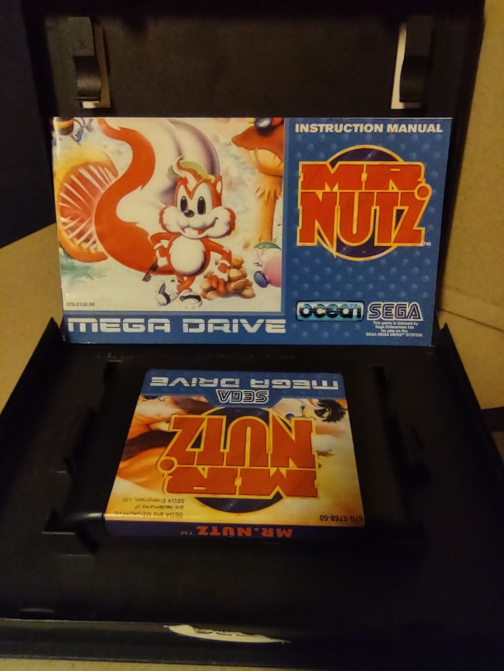 Sega Giochi: Mr. Nutz Mega Drive Complet Boite Notice FR – Usato da Fribourg venduto da PastGame 1