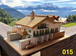 Maison et Chalet Suisse miniature