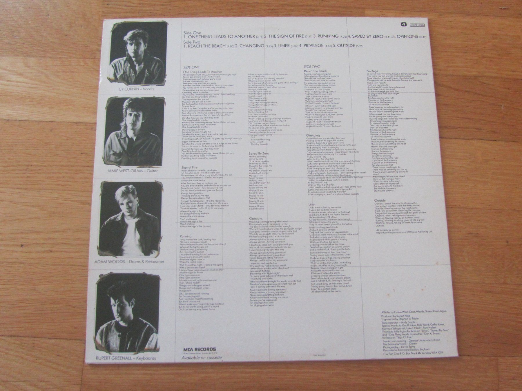 Dischi in vinile: The Fixx:   Reach the Beach  LP /  NEW WAVE – Usato da Seengen venduto da mikelele 3