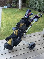 Sac de golf complet avec chariot! Prêt pour la saison