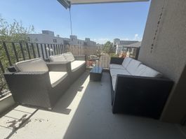 Polyrattan Gartenlounge inkl. Glastisch