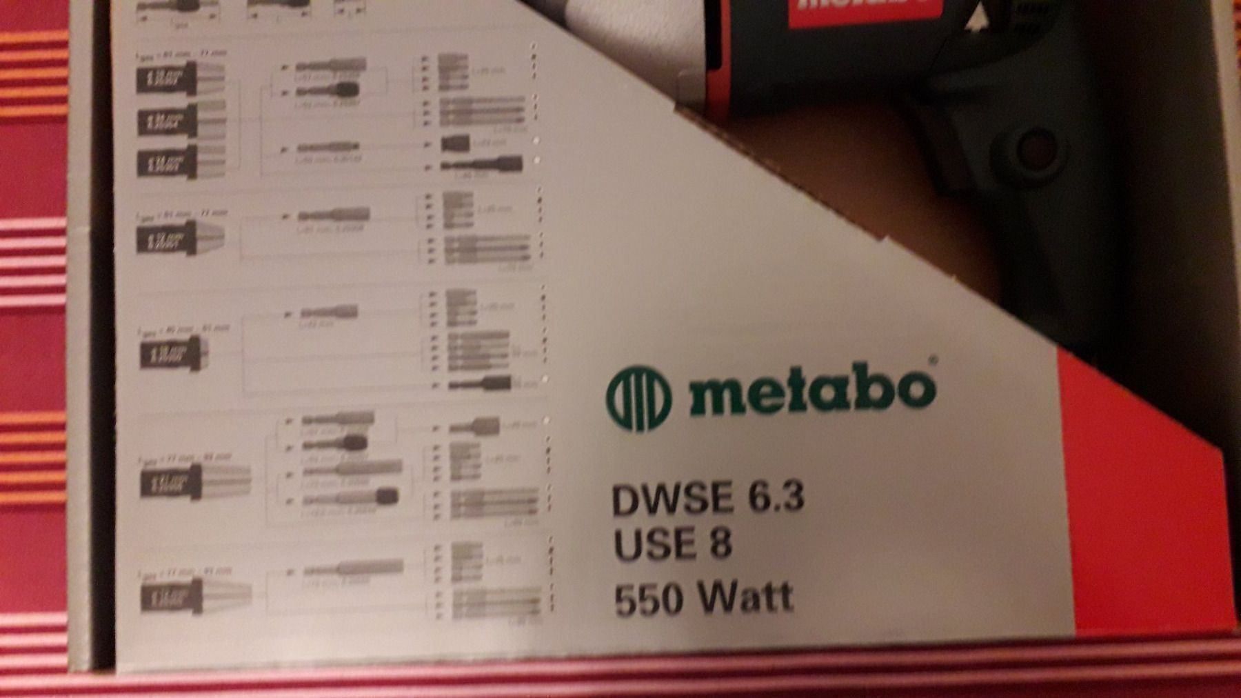 Metabo Tutti gli attrezzi: Bauschrauber Metabo USE 8- neu - NP 463. – Nuovo e nell'imballaggio originale da Däniken SO venduto da Sparfuchs0815 2