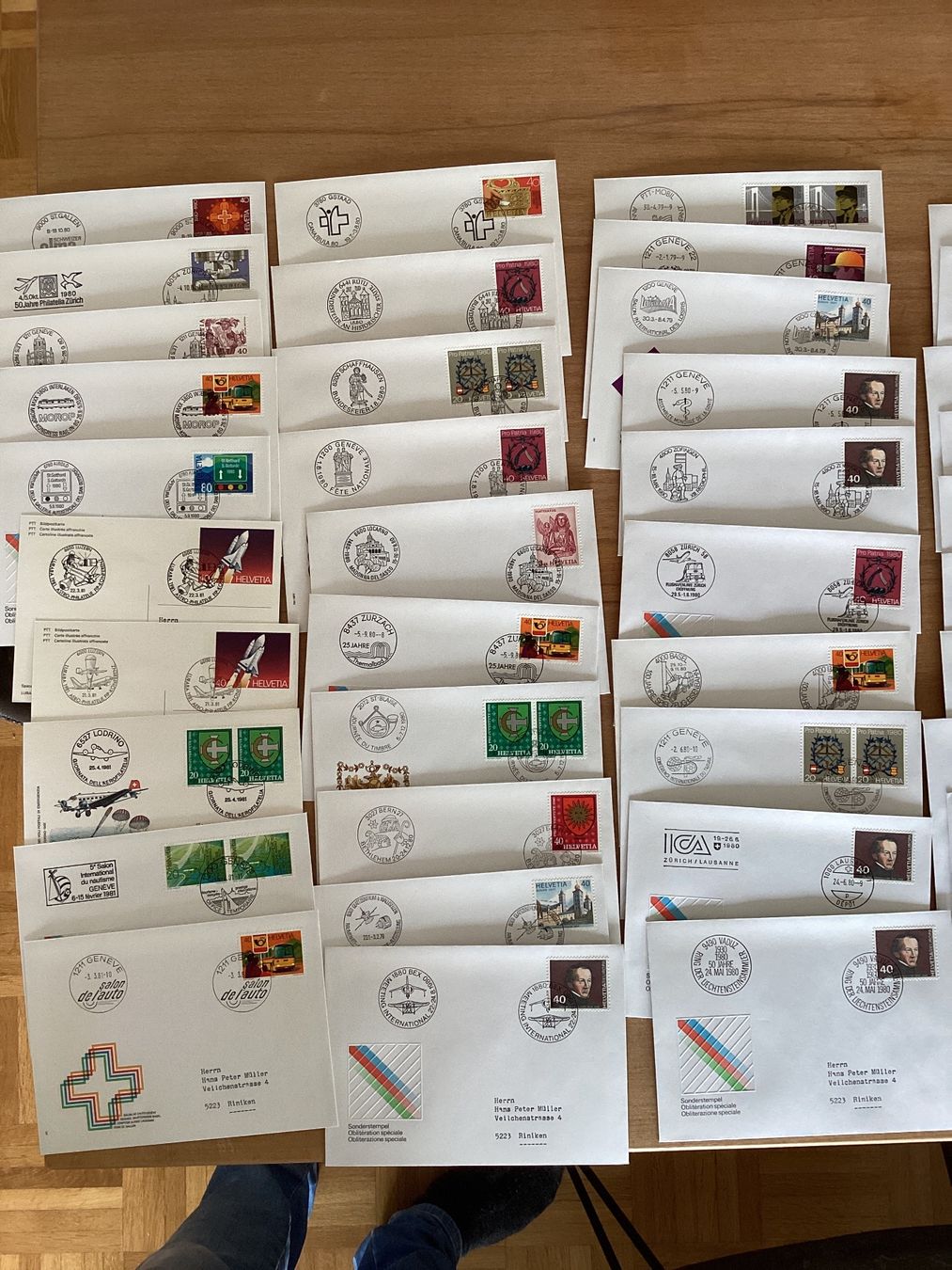 Tutti i francobolli: sonderstempel briefmarke – Usato da Reinach BL venduto da andreas_mueller 2