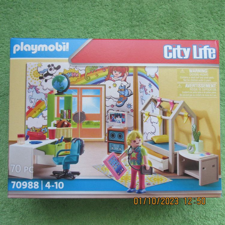 playmobil herziges Kinderzimmer 70988 passt zu villa, haus (Neu und ...