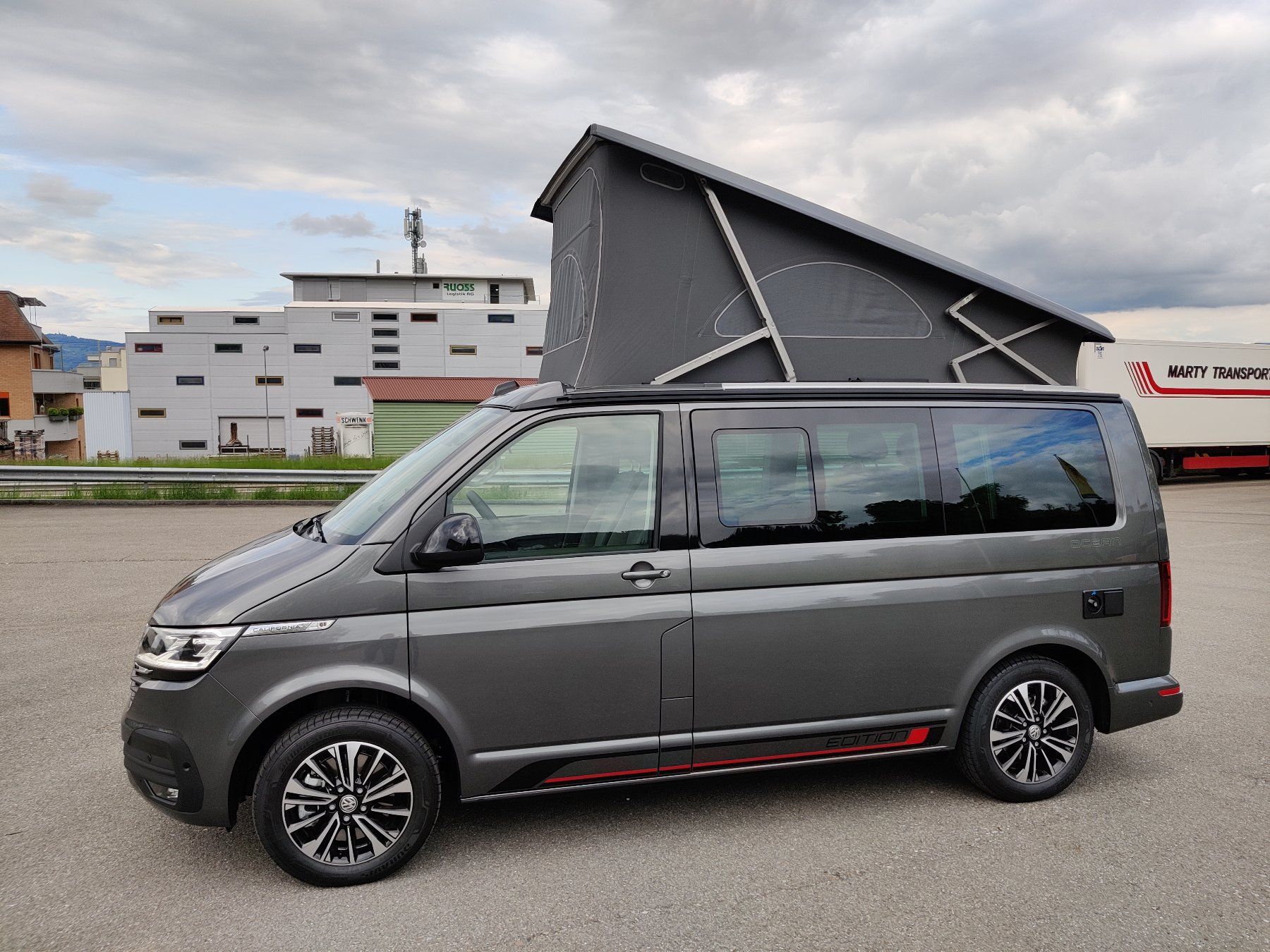 VW Veicoli da campeggio: VW T6.1 California Ocean Edition 4Motion mit 100% Diffsperre – Nuovo (secondo la descrizione) da Altendorf venduto da vw-bus-vermietung 2