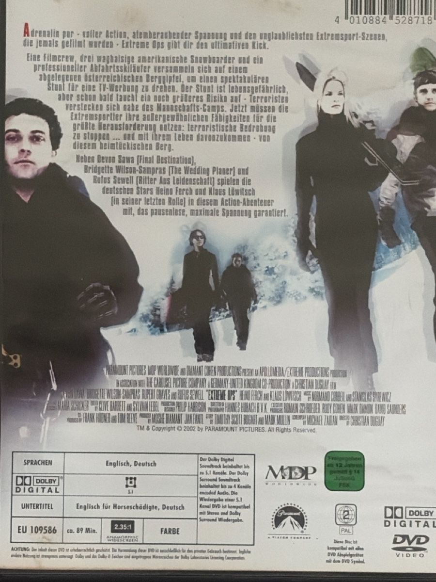 Tutti i DVDs: Extreme OPS – Usato da Zürich venduto da Collector69 1