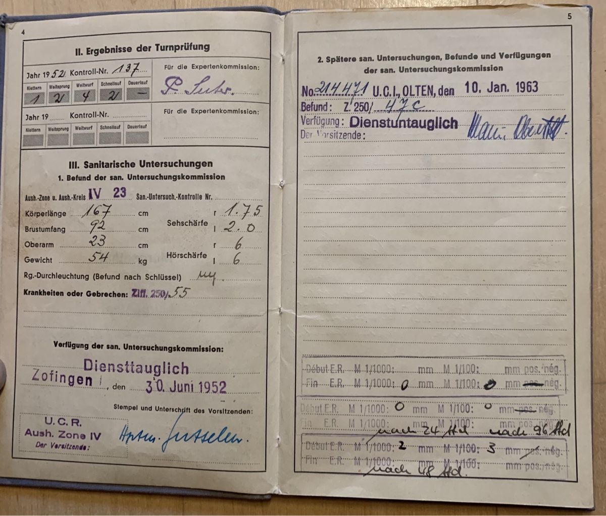 Libri: Altes Dienstbüchlein der CH Armee – Usato da Goldingen venduto da Bergler012 2
