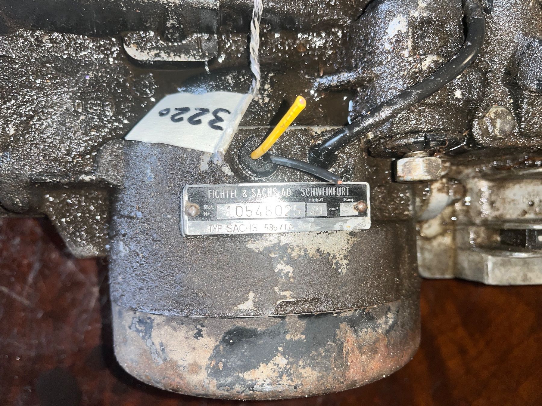 Sachs Parti ricambio per ciclomotori: Sachs 535 1A Mofa Motor – Difettoso da Fahrni b. Thun venduto da berger_tuning34 1