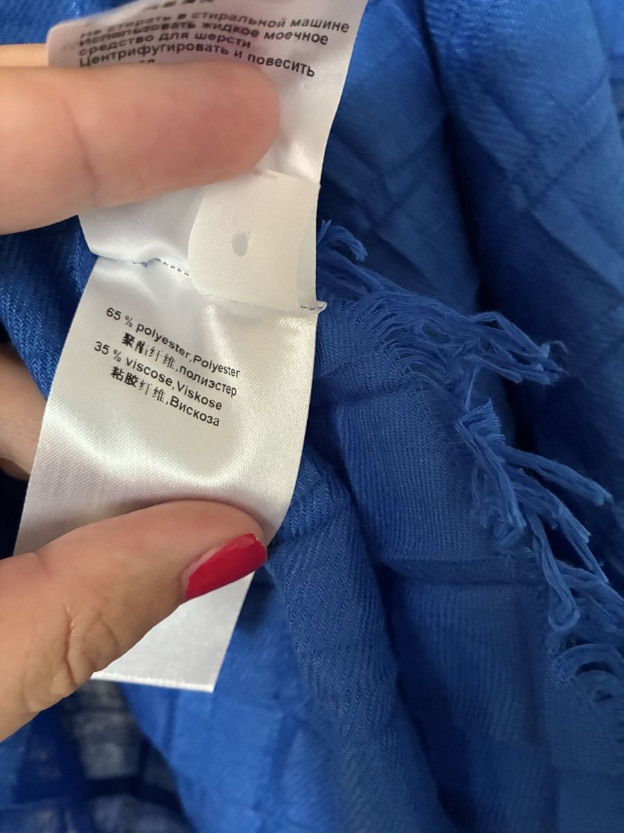 Marc Cain Foulards & écharpes: Marc Cain Schal royalblau – D'occasion à Sissach par Monkbay 3
