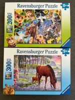 Ravensburger Puzzle 300 und 200 Teile (Tiere / Pferd)