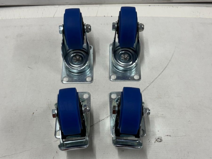 Altro per stoccaggio & trasporto: 4 x Case Lenkrollen / Blue Wheels (X784) – Nuovo (secondo la descrizione) da Däniken SO venduto da Profog1 4