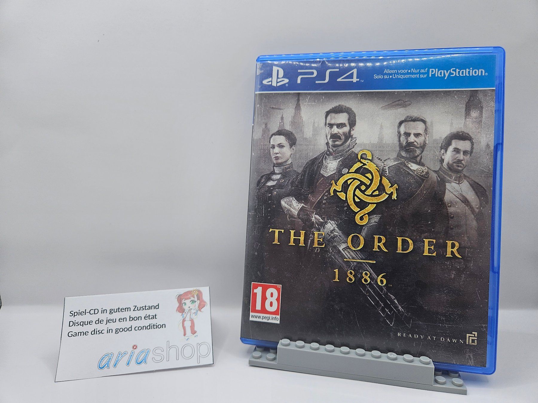 Sony Spiele: The Order 1886 PS4 DE / FR / EN CIB – Gebraucht aus Hauterive NE von ariashopch