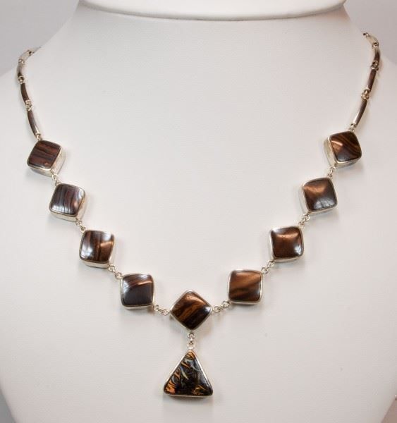 Colliers: Boulder Opal Set 925 Silber – Neuf avec emballage d'origine à Oberglatt ZH par Goldfee1 2