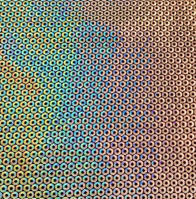 Haarschmuck: Handmade SCRUNCHIE glamorous metallic hologram – Neu und originalverpackt aus Emmenbrücke von little.treasures 2