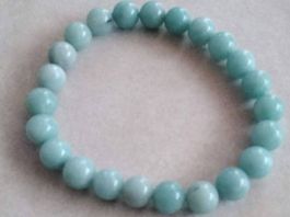 Amazonit Armband, blau grün15,5cm Handgelenk
