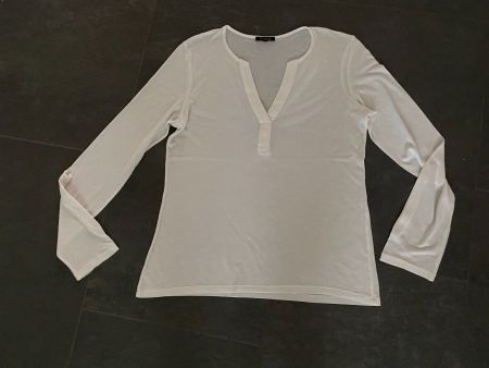 MASSIMO DUTTI Gr. 38 Oberteil offwhite