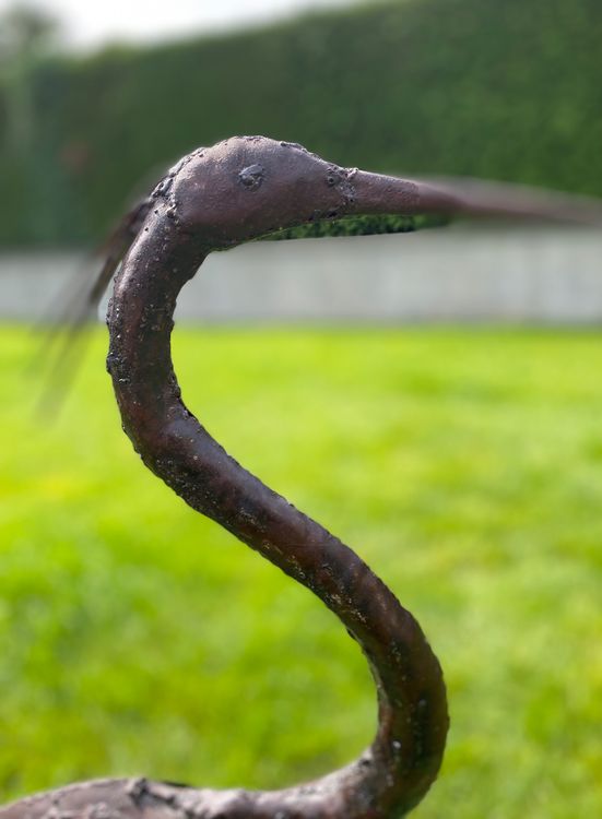 Kranich Garten Statue Kaufen auf Ricardo
