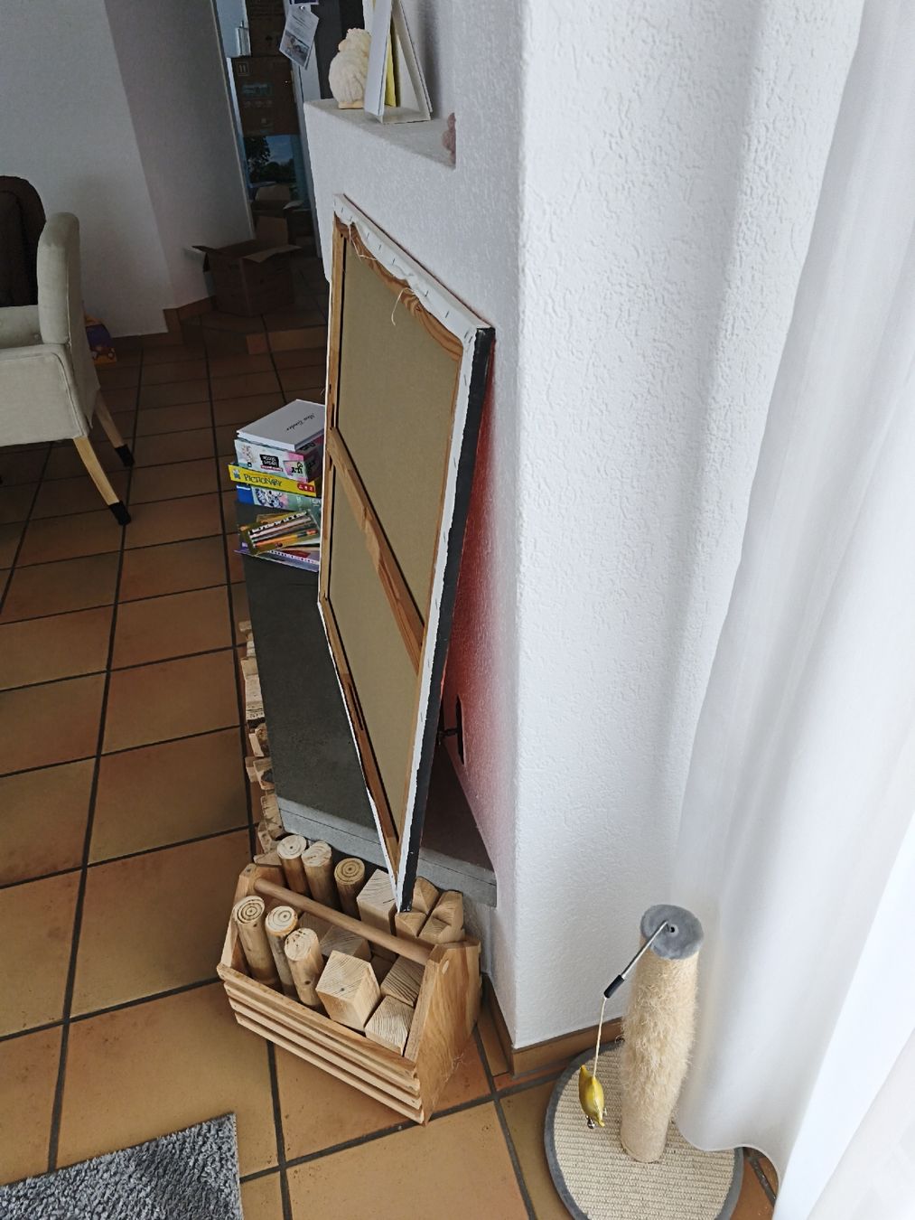Dipinti: Abstraktes Gemälde in warmen Herbstfarben, Unikat – Usato da Oberkulm venduto da werneraftim 4