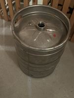 Bierfass Cardinal Bier Edelstahl leerer Zustand 1977