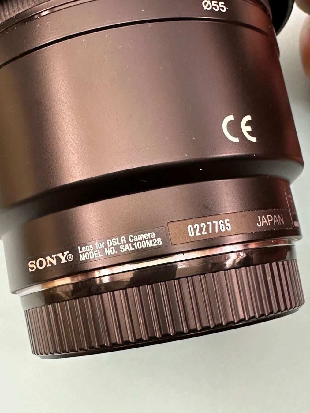 Sony Objektive: OBJEKTIV “SONY” NP 1100.- – Gebraucht aus Zürich von  7