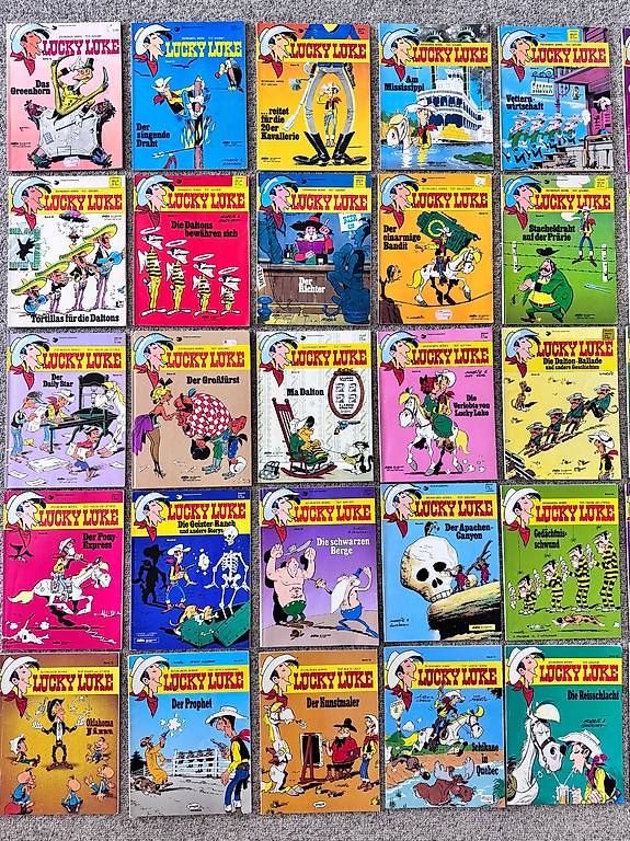 Fumetti: Lucky Luke (verschiedene) – Usato da Zürich venduto da Zebiglebowski 1