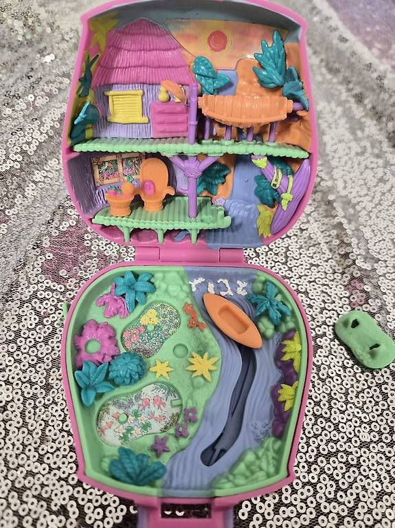 Polly Pocket Carillon: Polly Pocket Jungle Adventure 1996 – Usato da Uznach venduto da ssmiy 2