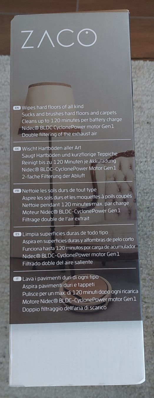 Aspirapolveri & Accessori: ZACO V5sPro Saugroboter mit Wischfunktion – Nuovo (secondo la descrizione) da Dübendorf venduto da huebi01 3