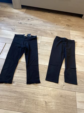 Leggings 3/4 👧🏻 H&M - 134-9 ans noir