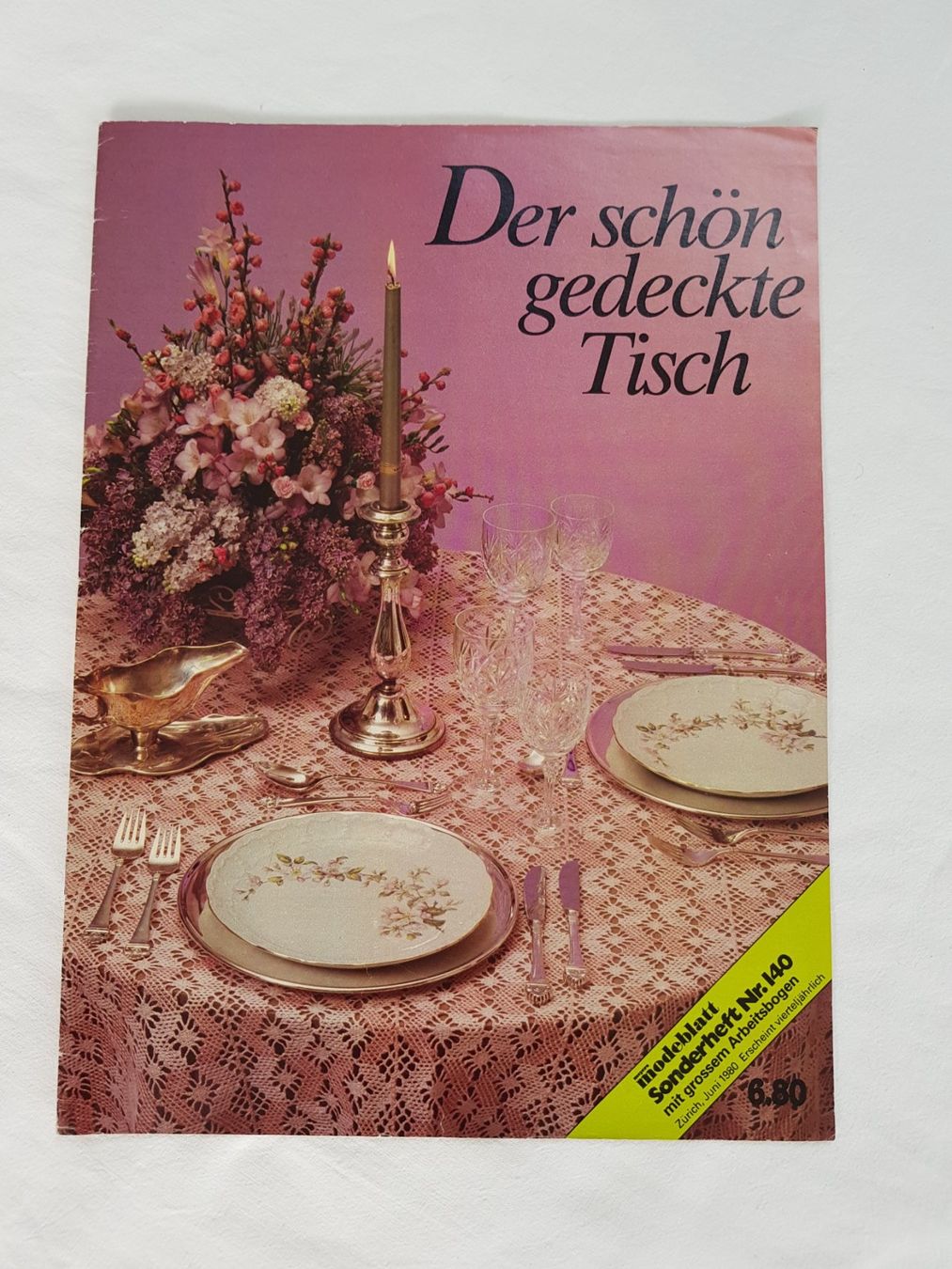 Riviste & Magazine: Meyer's Modeblatt Sonderheft "Der schön gedeckte Tisch" – Usato da Näfels venduto da SuEdHe