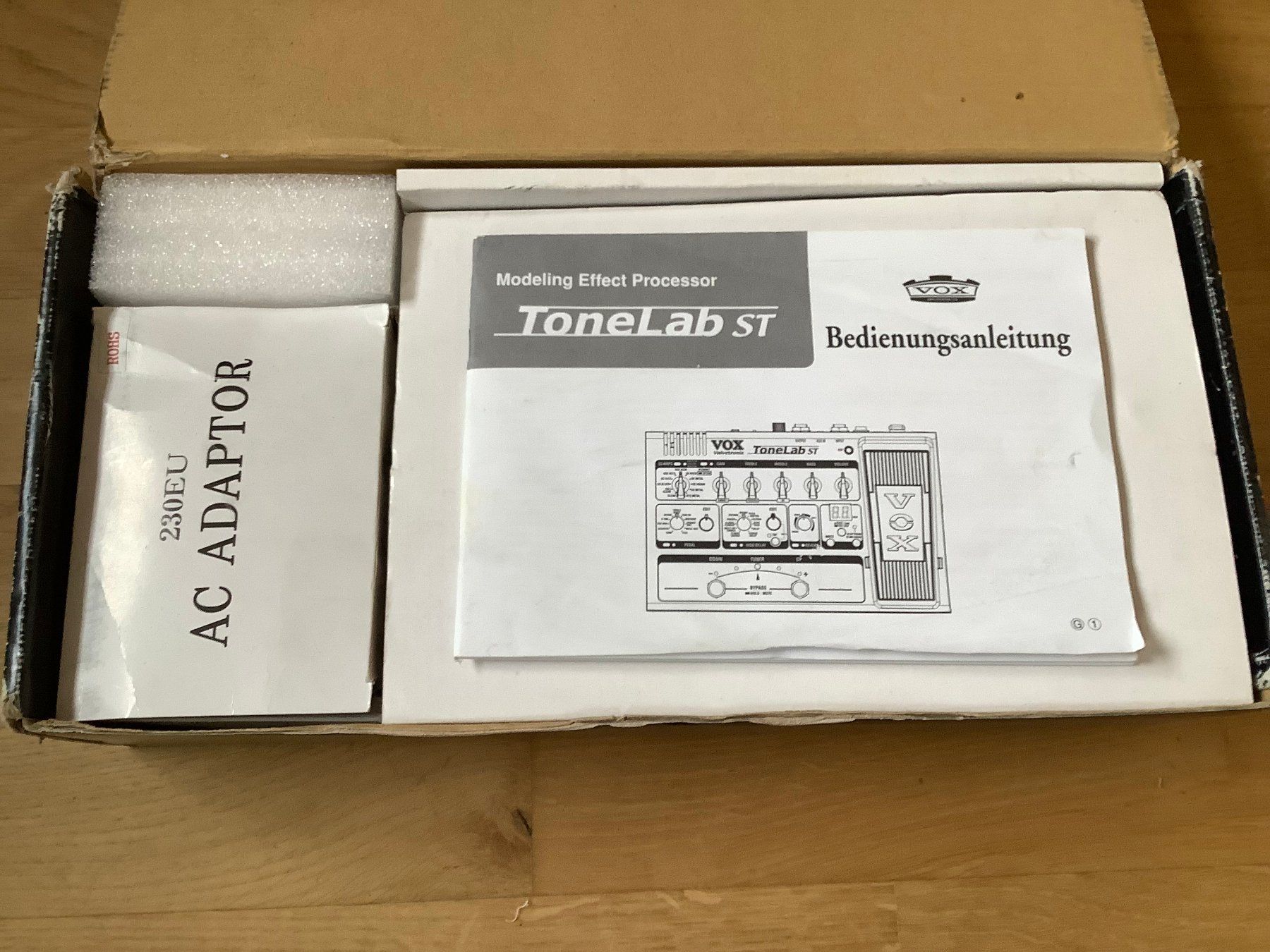Equalizzatori: Vox Tonelab ST Gitarren Effektgerät – Usato da Zürich venduto da Alcesa 2