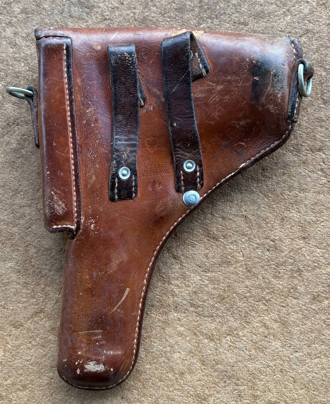 Schweizer Armee Armi bianche: PISTOLEN HOLSTER – Usato da Ostermundigen venduto da Wyatt-Earp 1