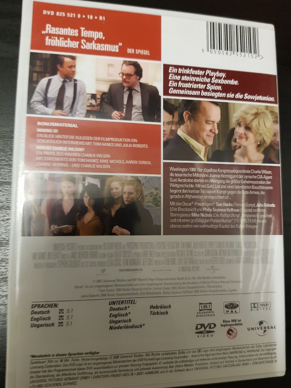Tutti i DVDs: Der Krieg des Charlie Wilson – Usato da Frauenfeld venduto da aro_kph8 1