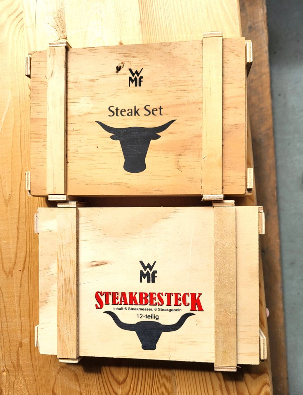 WMF Set di posate: WMF Steak Besteck 24- Teilig – Nuovo e nell'imballaggio originale da Diessenhofen venduto da Osio 2
