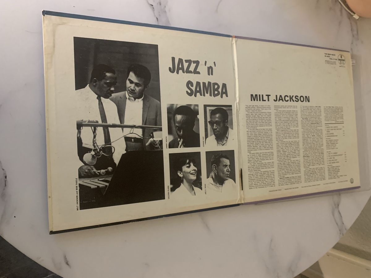 Schallplatten: Milt Jackson( Jimmy Heath)/Jazz’n’Samba – Gebraucht aus lausanne von Ccheche 3