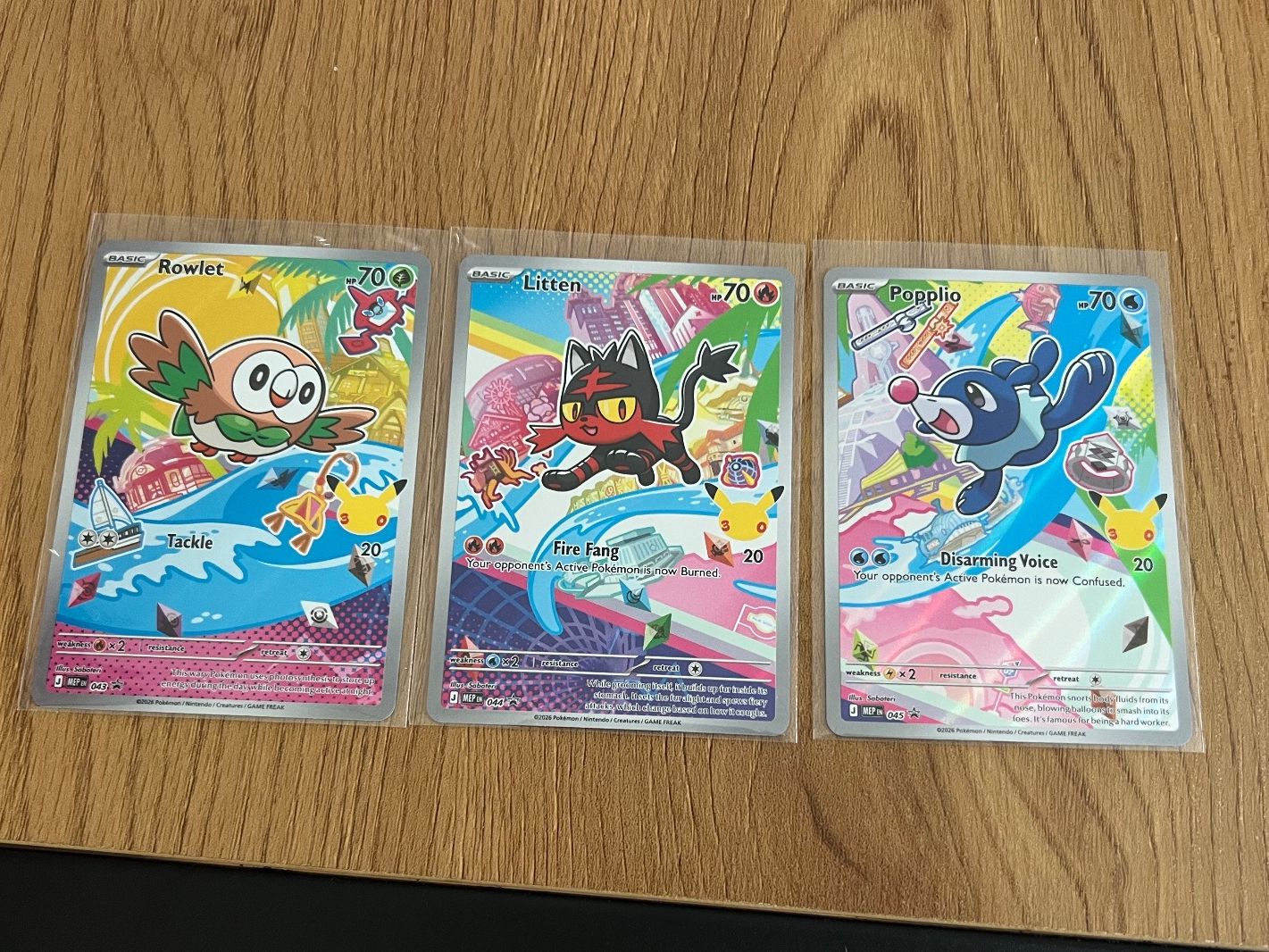 Pokémon Carte collezionabili: Pokemon First Partner Alola Starter - EN – Nuovo (secondo la descrizione) da Baden venduto da Penguinmita