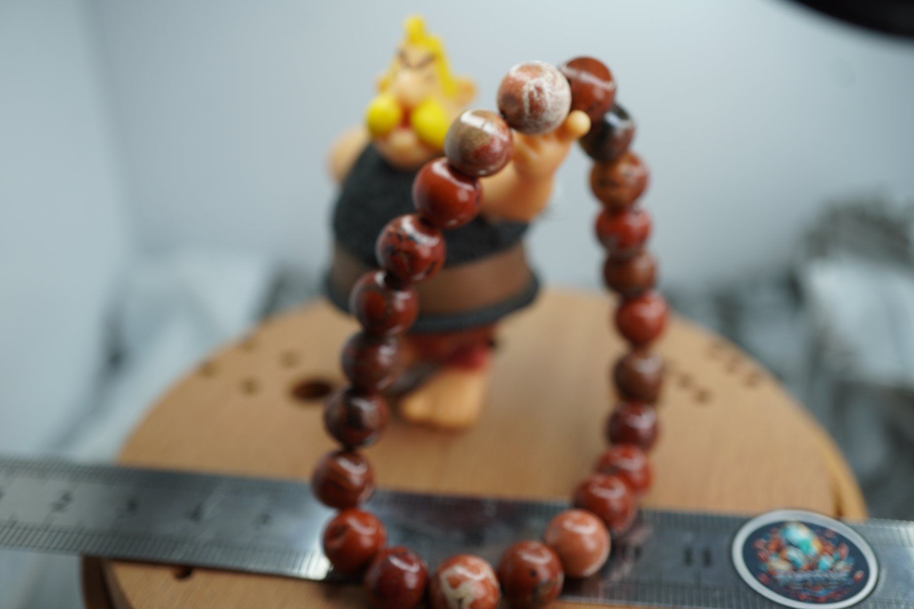 Minerali & Pietre curative: Jaspis Kugel   Armband    (Räumung!) – Nuovo e nell'imballaggio originale da Eschenbach SG venduto da topstone 6