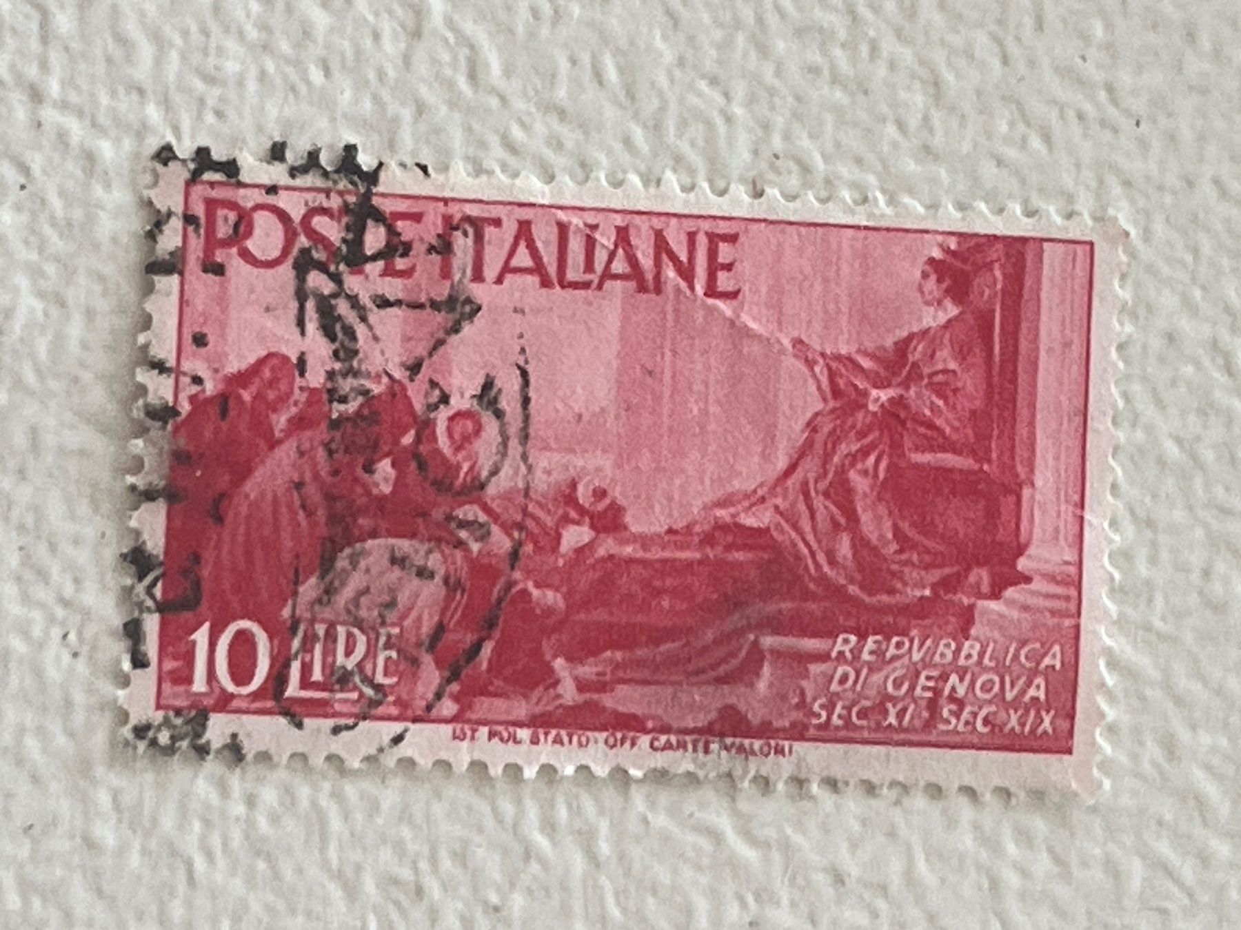 Alle Briefmarken: Italia Briefmarke – Gebraucht aus Chiasso von AzenYa