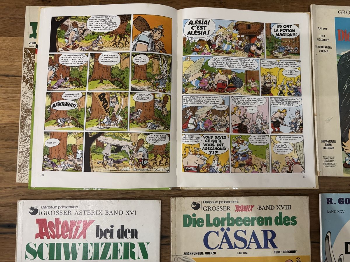 Fumetti: Asterix Comic Sammlung Lot 60-80er – Usato da Oetwil an der Limmat venduto da misssenzapensieri 2