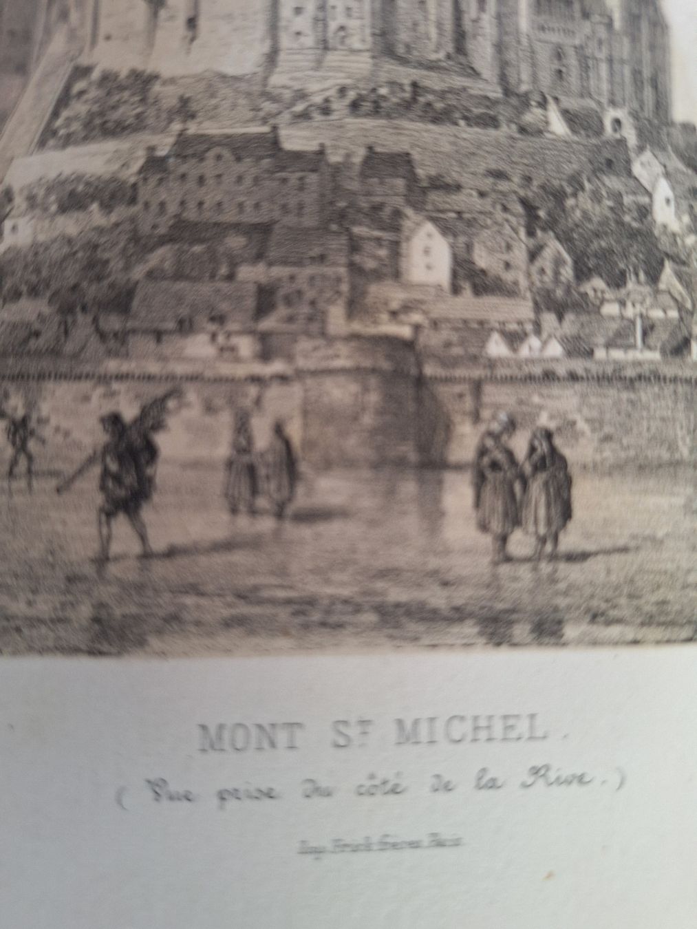 Stiche: MONT ST MICHEL – Gebraucht aus Bevaix von bohrap 1
