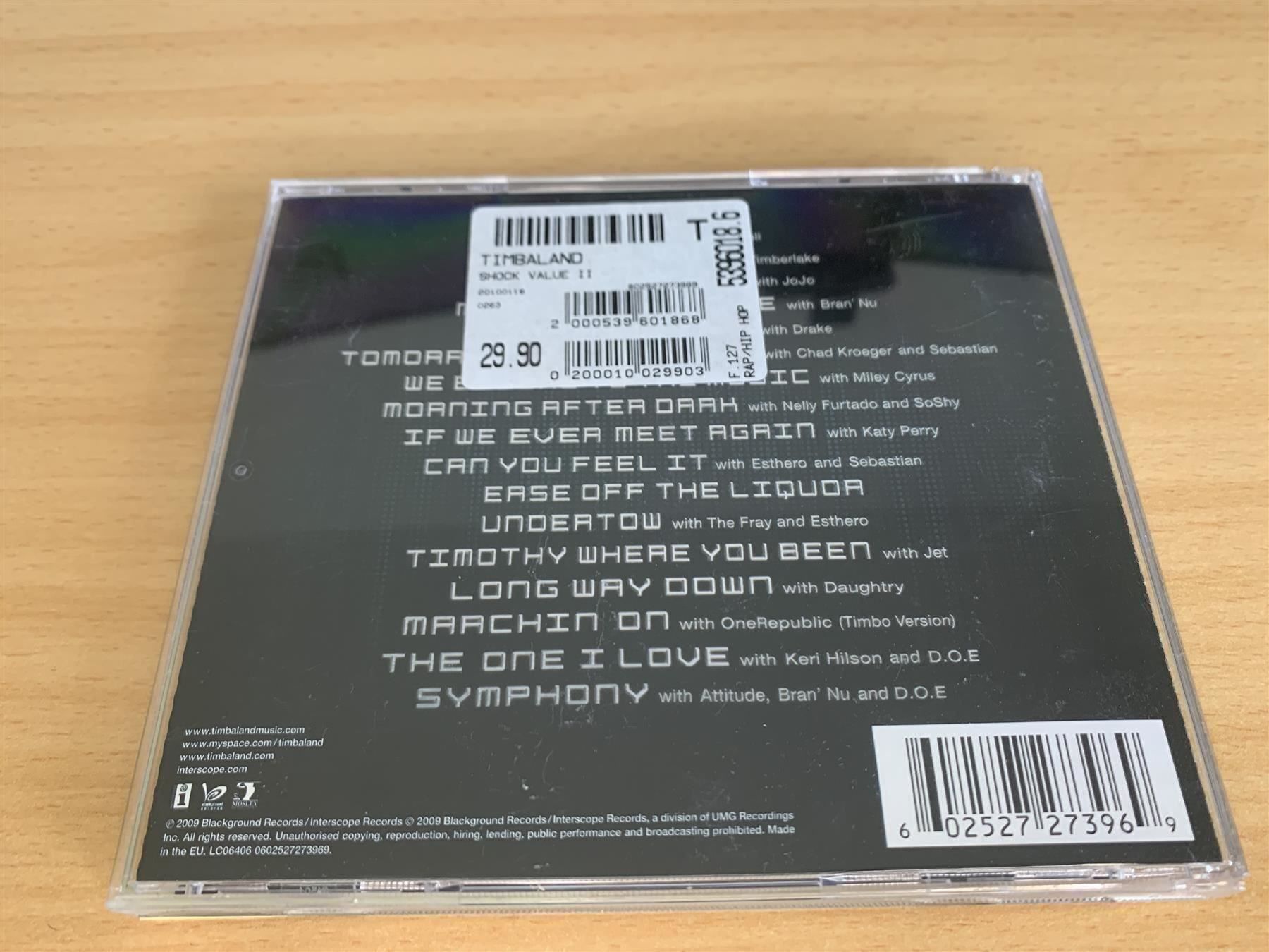 CDs: Timbaland – Shock Value II – Gebraucht aus Rikon im Tösstal von Alpenmutz 1