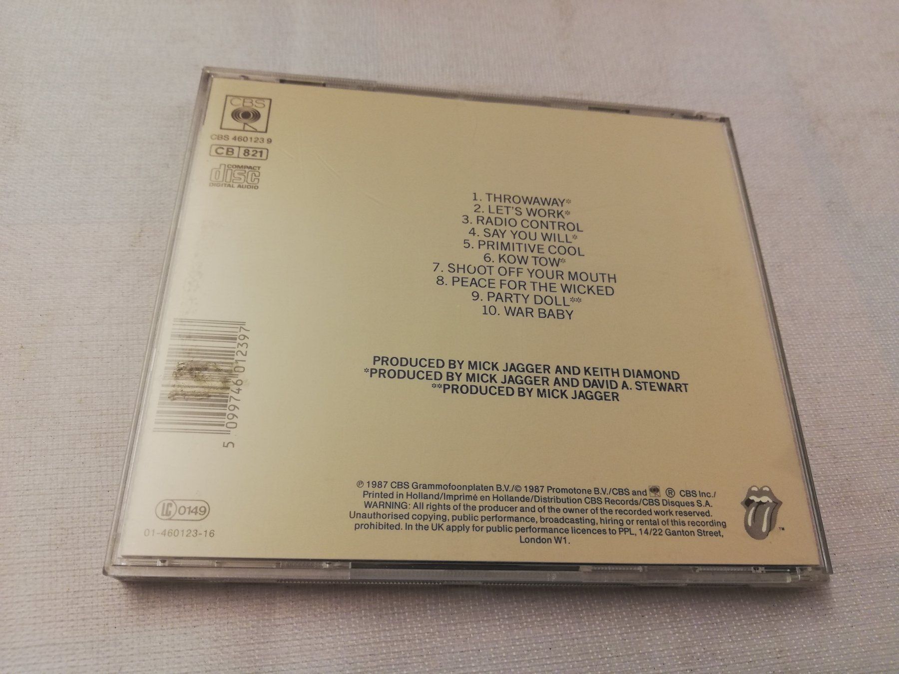 CD: MICK JAGGER - PRIMITIVE COOL – Usato da Bern venduto da Vinylsound.ch 1