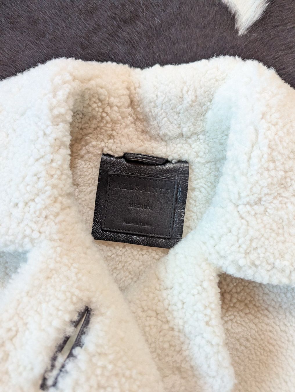 Allsaints Vestes: All Saints shearling leather jacket – Neuf (Voir description) à Altendorf par jak_lkk8 6