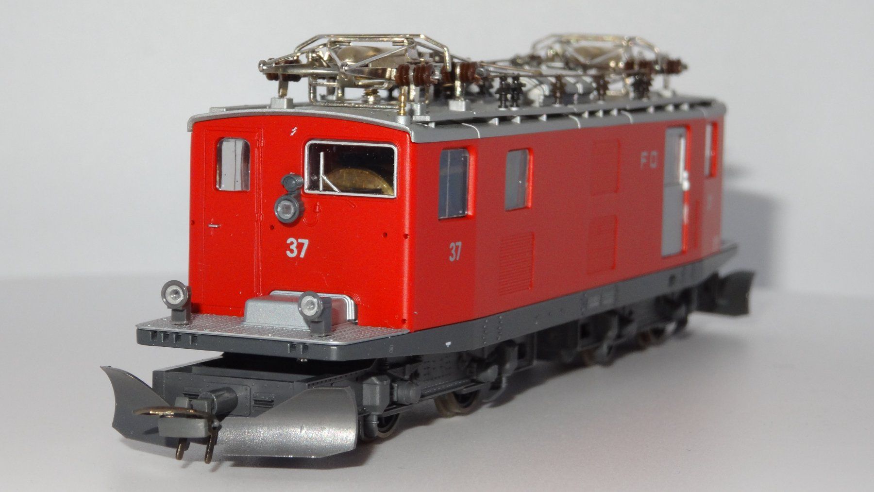 Bemo 1261 217, FO, Zahnradlokomotive, HGe 4/4 I, Nr: 37, NEU (Neu