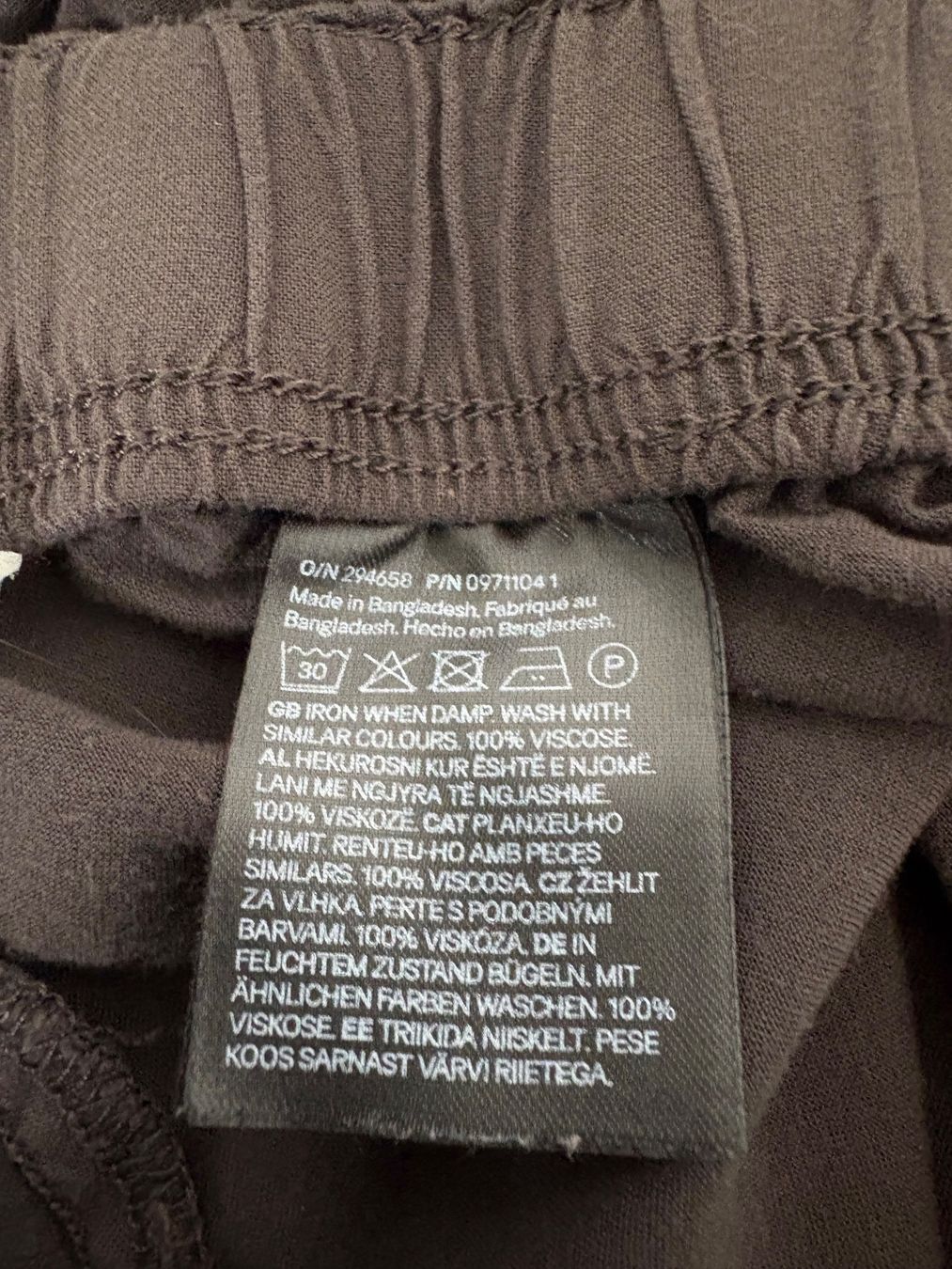 H&M Pantaloni: Hosen braun Grösse L 3/4 – Usato da St.Gallen venduto da Bigdisch 2
