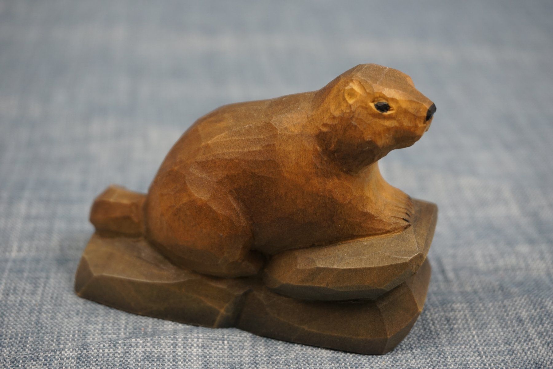 Figuren: Murmeltier geschnitzt – Neu (gemäss Beschreibung) aus Diessbach b. Büren von Crocharry 1