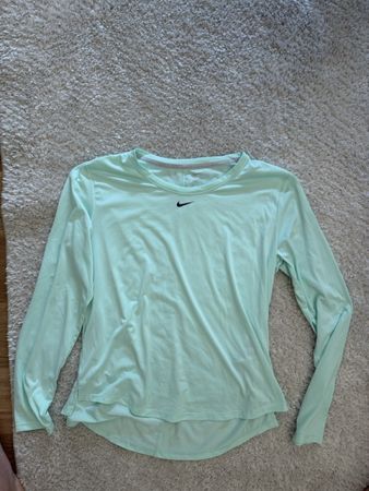 T-shirt à manches longues Nike bleu
