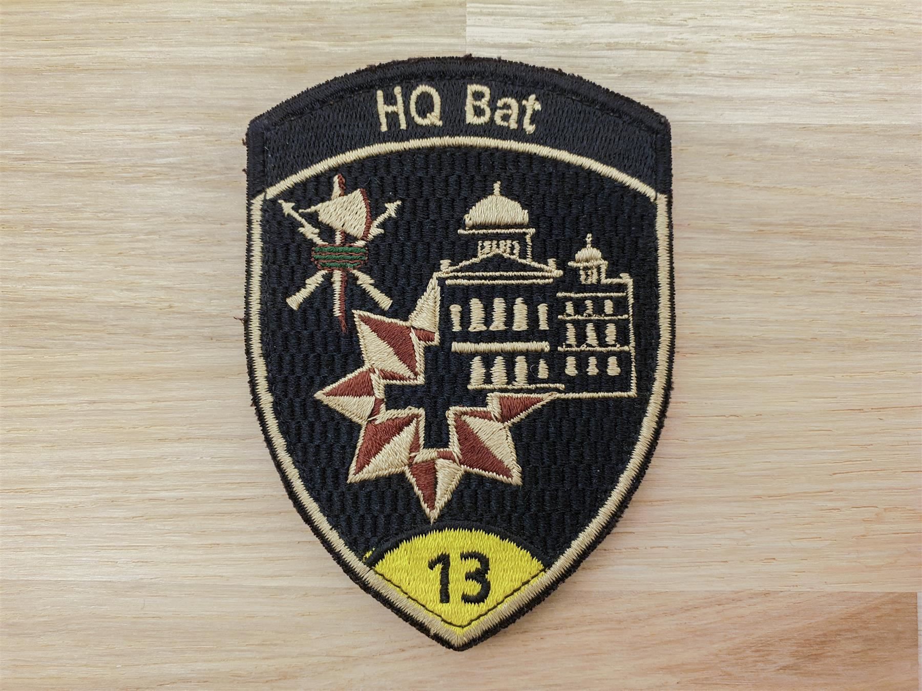 Placchette & Badge: Badge HQ Bat 13 gelb – Usato da Erlinsbach venduto da S700
