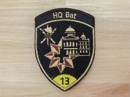 Badge HQ Bat 13 gelb