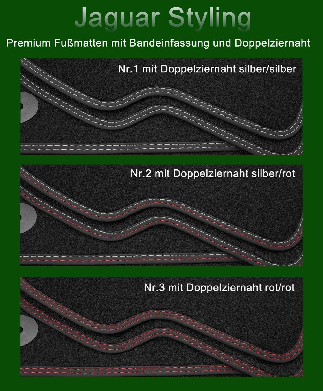 Tappeti & Tappetini: DN Autoteppich Jaguar XE Typ X760 2015- – Nuovo e nell'imballaggio originale da Rielasingen-Worblingen venduto da Exklusivautoteppiche 3